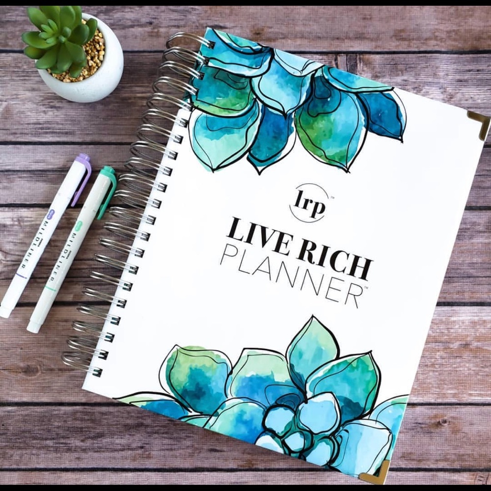 Brand new Live Rich Planner